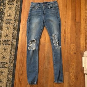 Lucky Brand distressed denim jeans